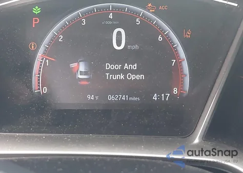 2019 Honda Civic Sport из США, поврежденный, VIN 2HGFC4B89KH309302